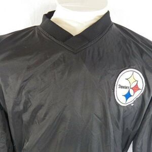 Vintage L Pittsburgh Steelers Pullover Windbreaker